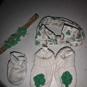 Festive Shamrock Accessory Set for Kids